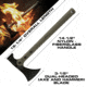 Reapr Sparrow Hammer Axe, Black Oxide, 11778