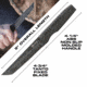 Reapr TAC Tanto Knife Set, 420 Stainless Steel, Stonewashed Stainless, 11008