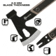Reapr Versa Camp Axe, 420 Stainless Steel, Black Powdercoated, 11014