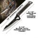 Reapr Versa Camp Knife 6.5'' Blade W/textured Finish
