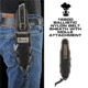 Reapr Versa Spear Dagger, 6.5in, Powder Coat Textured, 420 Stainless Steel, Black TPR Handle, 11013R
