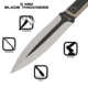 Reapr Versa Spear Dagger 6.5'' Blade W/textured Finish