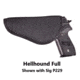Rebel Hellhound Inside the Waistband Holster, Black, Right Hand, Full, REBEL-HELLHOUND-FULL-RH
