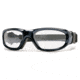 Rec Specs MX-21 Protective Eyewear Chrome Frame,Clear Lens, Unisex MX-21LCHR4817C