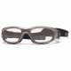 Rec Specs MX-21 Protective Eyewear Metallic Light Brown Frame,Clear Lens, Unisex MX-21MEBR4817C