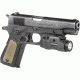 Recover Tactical 1911 Grips with Integrated Rail Adapter and Changeable Panels, Black w/ FDE &amp; Black, CC3P-0102