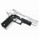 Recover Tactical 1911 Grips with Integrated Rail Adapter and Changeable Panels, Black w/ Grey &amp; Black, CC3P-0104