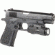 Recover Tactical 1911 Grips with Integrated Rail Adapter and Changeable Panels, Phantom Gray Frame with Black and Phantom Gray Panels, CC3P-0401