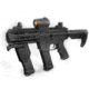 Recover Tactical Angled Mag Pouch for Glock 10mm Auto, 45 ACP Double Stack Magazines, Black Polymer, MG45-01