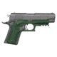 Recover Tactical CC3C Compact 1911 Grip &amp; Rail System, Picatinny, Green Polymer, CC3C-03