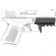 Recover Tactical Picatinny Rail Adapter for Glock 42, Black, GR42-01