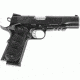 Recover Tactical RG15 Quick Change 1911 Rubber Grips Plain, Black, RG15B