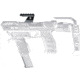 Recover Tactical S-Pro Upper Rail W/ 5 Slot Pic Rail For M-Lok, Black, URP-01