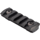Recover Tactical Two 5 Slot Pic Rail For M-Lok, Black, ML5RAIL-01