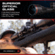 Red-Line Optics F4U Corsair II 5-30x56mm Rifle Scope, 34mm Tube, First Focal Plane, Zero Stop, Illuminated Tactical/Hunting Reticle, Black/Red, O2-Z846-JLNG