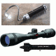 Redfield Revenge AO Riflecsope, 6-18 x44 mm, 1 in Tube, Accu-Ranger Varmint, Matte Black, 115219-KIT2