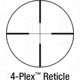 Redfield Revolution 3-9x50mm Matte 4-Plex Rifle Scope w/ BlackHawk Tactical Cheek Pad, Adjustable, HawkTex Material - Black 90CP01BK