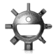 REDUCTIVIST Ringtool, Silver, Silver, Nickel Plated Stainless Steel, Lifetime Warranty, RDC-R004