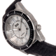 Reign Francis Leather-Band Watch w/Date, Black/Silver, One Size, REIRN6301