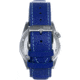 Reign Francis Leather-Band Watch w/Date, Blue, One Size, REIRN6307
