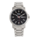 Reign Helios Automatic Bracelet Watch w/Day/Date, Silver/Black, One Size, REIRN5702