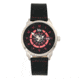 Reign Lafleur Automatic Leather-Band Watch w/ Date, Silver/Red, One Size, REIRN5405