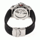 Reign RN1406 Hapsburg Mens Watch, Silver Case, Black Face REIRN1406