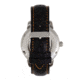 Reign Rudolf Automatic Skeleton Leather-Band Watch, Silver/Orange, One Size, REIRN5902