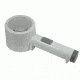 Reizen LED Illuminated Stand Magnifier Loupe - 4X, Gray R6951