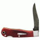 Remington 2014 The Forrester Jr. Damascus Bullet Knife Blade 2.75 Inches Closed 3.625 Inches Auburn Bone Handle With Bullet Shield