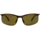 Reptile Sun Racerunner Sunglasses, Beer Brown Frame, Titanium Gold/Poly Lens, Polarized, RACGBE