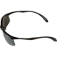 Reptile Sun Racerunner Sunglasses, Matte Black Frame, Titanium Black/Poly Lens, Polarized, RACMBL