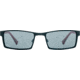 Reptile Sun Sobek Sunglasses, Black/Black/Red Frame, Titanium Black/Poly Lens, Polarized, SOBBBR