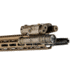 Reptilia TORCH M-LOK Light Body Flashlight, 18650, Tobacco, 100-082