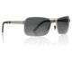 Revision Deltawing Single Vision Prescription Sunglasses, Gunmetal Frame-4-0493-0003SV