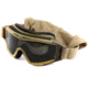 Revision Desert Locust Extreme Weather Goggles, Tan, Basic Kit w/ Smoke Lens 4-0309-0219