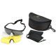 Revision Sawfly Ballistic Eyeshield Deluxe Kit - Large Black Frame 400760101