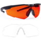 Revision Stingerhawk Lazrbloc Essential Laser Kit, Lens FT-2 and Clear, Frame Black, Regular, 4-0152-9505
