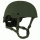 Revision Viper P2 Helmet, High Cut, 1NVG MMS, Olive Green, Small 4-0501-5325