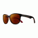 Revo Kash Single Vision Prescription Sunglasses, Tort/Bone/Red Frame, Polarized, RE 1028 02 ORSV