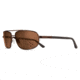 Revo Nash Single Vision Prescription Sunglasses, Brown Frame, Terra Lens, Polarized-RE1013-02BRSV