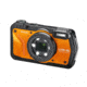 Ricoh WG-6 Digital Camera, 5X Optical Zoom, Orange, 3853