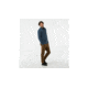 Smartwool Ripple Ridge Half Zip Sweater-Men's, Bright Cobalt H-Medium Gray Heather, Large, SW000296B20-L