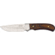 Rite Edge Cougar Hunter Fixed knife, SS blade, Brown wood handle CN210828