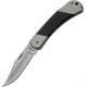 Rite Edge Lockback G10 Folding Knife, 5in Closed, 3.88in Satin 440C Clip Point Blade, Black G10 Handle, Leather Sheath, RUC-4000G10