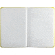 Rite in the Rain Bound Book,Poly Cover,4 3/4x7 1/2in,Level,Yellow 310