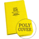 Rite in the Rain Bound Book,Poly Cover,4 3/4x7 1/2in,Metric Field,Yellow 360