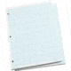 Rite in the Rain GRID SHEETS - CROSS SECTION -1/10", White, 8 1/2 x 11 1110