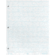 Rite in the Rain GRID SHEETS - CROSS SECTION -1/4", White, 8 1/2 x 11 1104