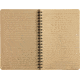 Rite in the Rain SPIRAL NOTEBOOK - TAN - UNIVERSAL, Tan, 4 5/8 x 7 973T